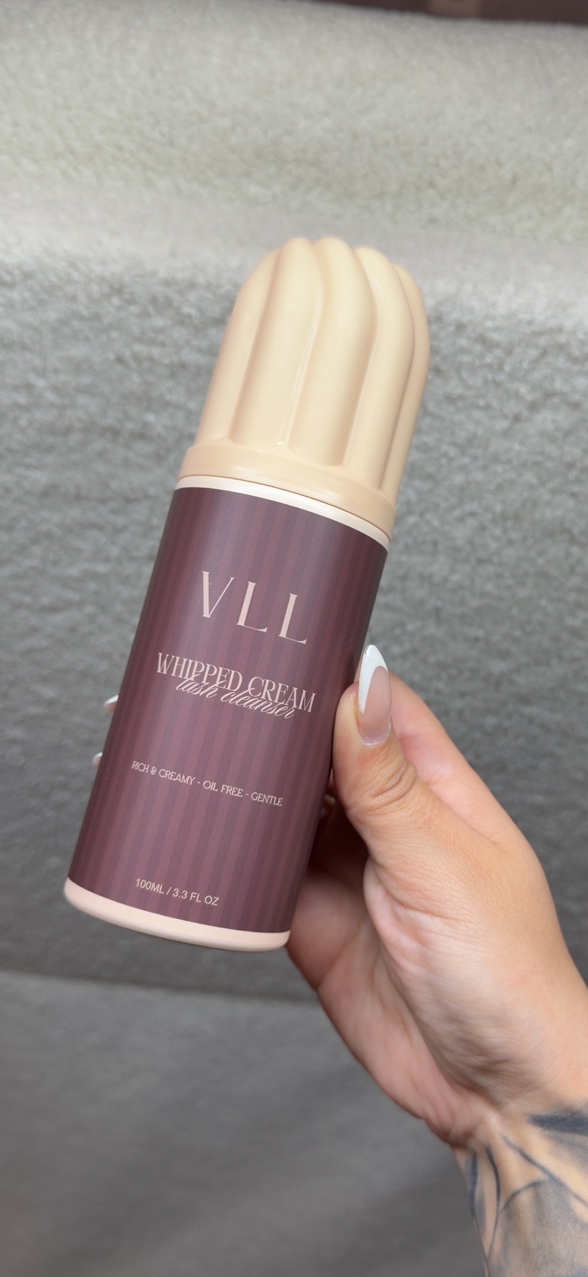 Whipped Cream Lash Cleanser